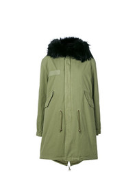 Mr & Mrs Italy Trimmed Hood Mid Parka