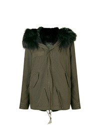 Mr & Mrs Italy Trimmed Hooded Parka