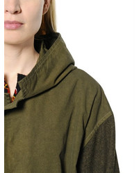 Y's Hooded Oxford Military Parka