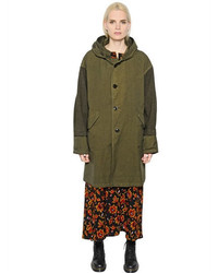 Y's Hooded Oxford Military Parka