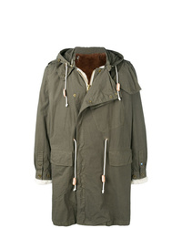 08sircus Zipped Up Rain Coat