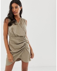 Olive Party Dress