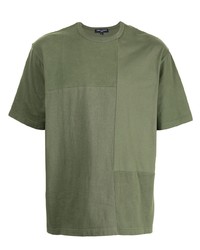 Comme des Garcons Homme Comme Des Garons Homme Gart Dyed Patchwork T Shirt