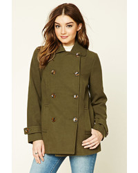 Forever 21 Double Breasted Pea Coat