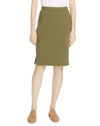 Eileen Fisher Organic Cotton Pencil Skirt