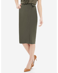 The Limited Buckled Pencil Skirt