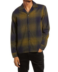 Saturdays Nyc Marco Plaid Flannel Button Up Shirt