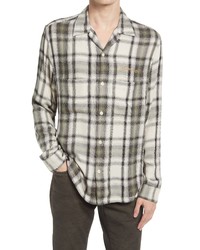 AllSaints Rancho Relaxed Fit Plaid Button Up Shirt