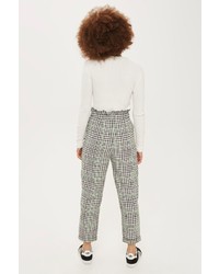 Topshop Heritage Check Y Trousers