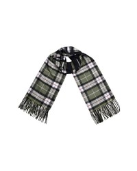 AllSaints Max Check Wool Scarf In Green Multi At Nordstrom