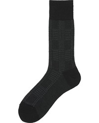 Uniqlo Heattech Glen Check Socks