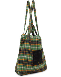 R13 Green Oversized Tote Bag