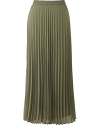 Uniqlo Chiffon Pleated Skirt