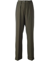 MM6 MAISON MARGIELA Pleated Front Trousers