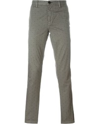 Paul Smith Jeans Polka Dots Stretch Trousers