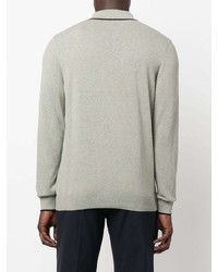 A.P.C. Button Front Long Sleeved Polo Shirt