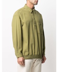 YMC Long Sleeve Polo Shirt