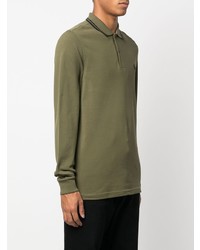 Fred Perry Long Sleeve Polo Shirt