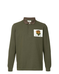 Kent & Curwen Plain Longsleeved Polo Shirt