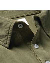 Officine Generale Bd Cotton Jersey Polo Shirt