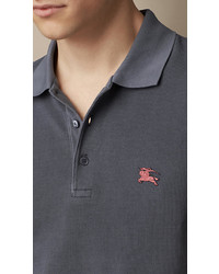 Burberry Cotton Piqu Double Dyed Polo Shirt