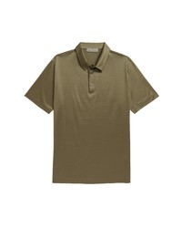 Canali Cotton Short Sleeve Polo Shirt