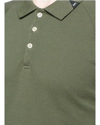 Denham Jeans Denham Joey Raglan Sleeve Stripe Polo T Shirt