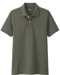 Uniqlo Dry Pique Short Sleeve Polo Shirt