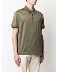 Brioni Embroidered Logo Polo Shirt