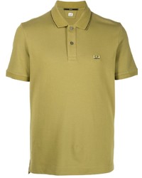 C.P. Company Embroidered Logo Polo Shirt