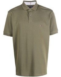 Tommy Hilfiger Logo Embroidered Polo Shirt