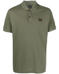 Paul & Shark Logo Patch Polo Shirt