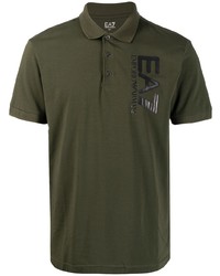 Ea7 Emporio Armani Logo Polo Shirt