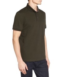 Ted Baker London Clay Textured Collar Polo