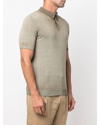 Daniele Alessandrini Short Sleeve Cotton Polo Shirt