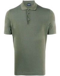 Drumohr Solid Color Polo Shirt