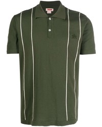 Baracuta Stripe Trim Polo Shirt