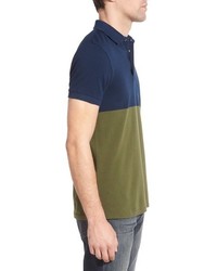 French Connection Trim Fit Colorblock Polo