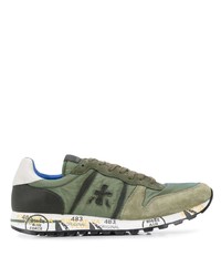 Olive Print Athletic Shoes