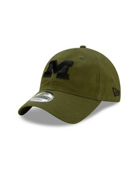 New Era Cap New Era Olive Michigan Wolverines Platoon 9twenty Adjustable Hat At Nordstrom