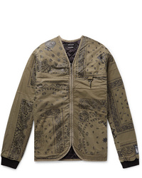 Reese Cooper®  Faded Bandana Print Cotton Jacket