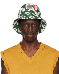 Marni Green Carhartt Wip Edition Bucket Hat