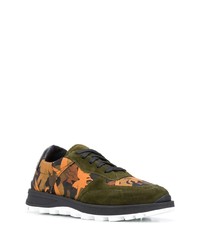 Etro Abstract Print Panelled Sneakers