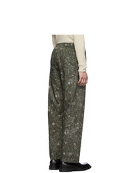 Lemaire Green Sunspel Edition Elasticated Trousers