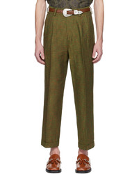 Needles Green Tucked Trousers