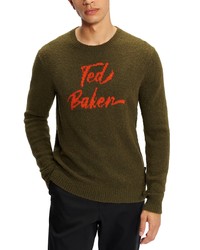 Ted Baker London Gowan Signature Crewneck Sweater