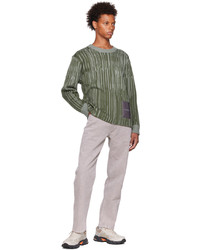 A-Cold-Wall* Green Jacquard Sweater