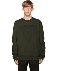Public School Green Stoma Triangle Sweatshirt