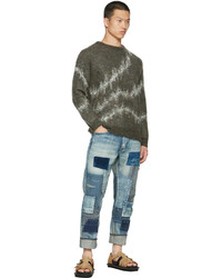 Fdmtl Khaki Mohair Sweater