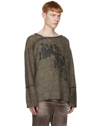 TheOpen Product Khaki Twist Sweater